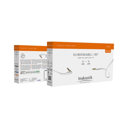 INAKUSTIK Star MP3 Audio Cable 90°