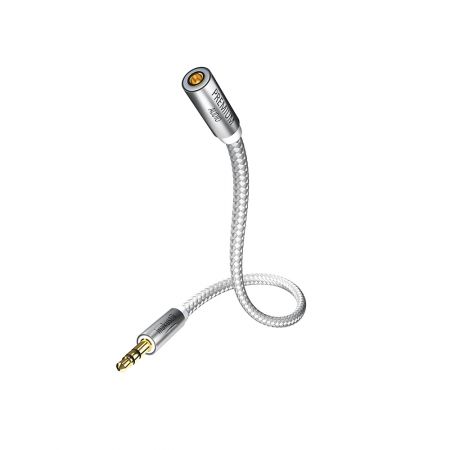 INAKUSTIK Premium Extension Audio Cable + 6.3 jack adapter