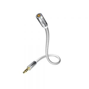 INAKUSTIK Premium Extension Audio Cable + 6.3 jack adapter