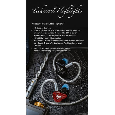 Hisenior Mega5-EST BASS+ Limited Edition