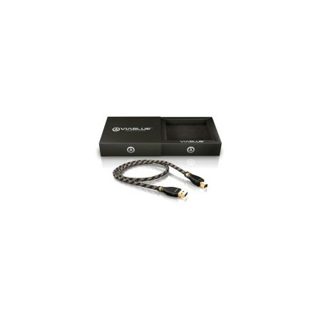 VIABLUE KR-2 Silver USB-Cable 2.0 A/B