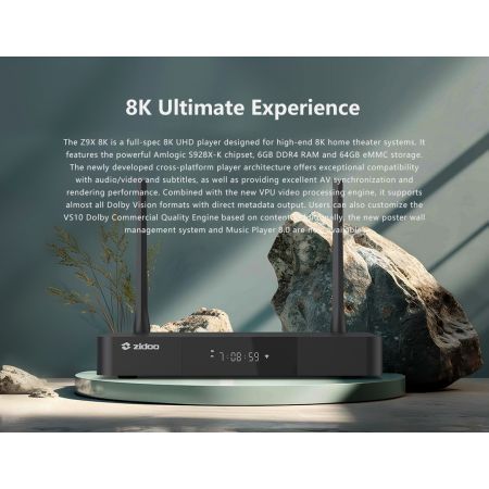 Zidoo Z9X 8K