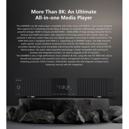 Zidoo UHD8000