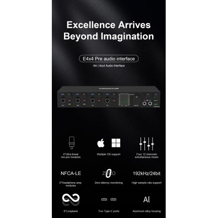 Topping Professional E4x4 Pre