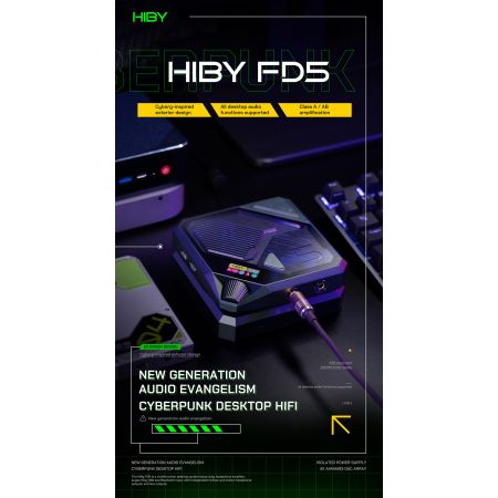 HiBy FD5 Cyberpunk
