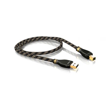 VIABLUE KR-2 Silver USB-Cable 2.0 A/B