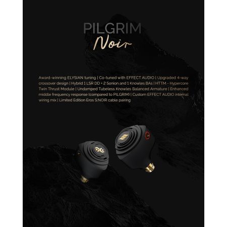 Effect Audio x Elysian Acoustic PILGRIM Noir