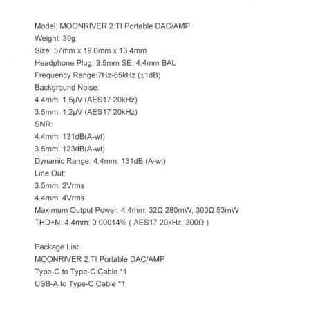 Moondrop MoonRiver 2 Ti