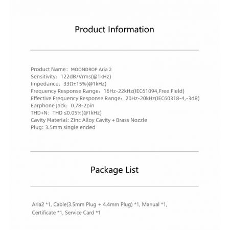 MoonDrop Aria 2