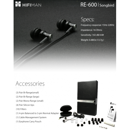 HiFiMAN RE600