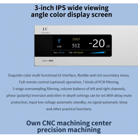 J.C Acoustics UDP-6 Pro